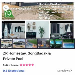 ZR DDatok Homestay, GongBadak & Private Pool