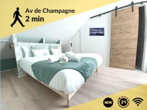 Appartements #SEASONS. 2' from Av Champagne. Design cocoonig. NEW : photos des chambres