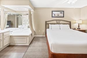 Two-Bedroom Villa Lodge with One King Bed and One Queen Bed room in Holiday Inn Club Vacations Hill Country Resort an IHG Hotel