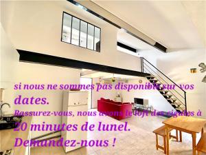 Maisons de vacances Loft Ambrussum : photos des chambres