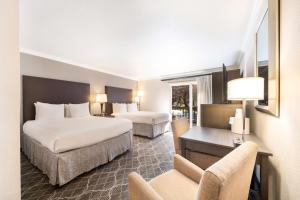 Queen Room with Two Queen Beds and Patio room in Best Western Danville Sycamore Inn