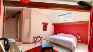 B&B / Chambres d'hotes Moulin Chantepierre : Chambre Double - Vue sur Jardin