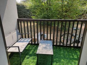 Appartements Superbe appartement en rez-de-jardin a LANTON : photos des chambres