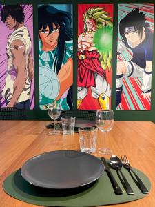 Appartements Capsule Manga - Jacuzzi - Billard - Nintendo Switch - Netflix : photos des chambres