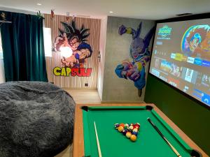 Appartements Capsule Manga - Jacuzzi - Billard - Nintendo Switch - Netflix : photos des chambres