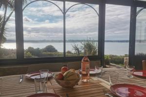 Maisons de vacances Kermartin - Maison de famille avec vue sur la baie de Morlaix : photos des chambres