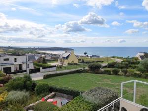 Maisons de vacances Holiday home with panoramic sea views, Crozon Peninsula, Telgruc-sur-mer : photos des chambres