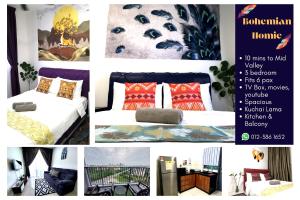BOHEMIAN HOME 3 bedroom -10 mins to Mid Valley - 4hvězdičkové hotely ve městě Kuala Lumpur