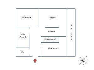 Appartement T3 rénové au centre - Parking, Wifi, Confort moderne - FR-1-598-30