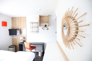 Hotels greet La Teste Bassin d'Arcachon : Chambre POP avec 2 Lits Simples