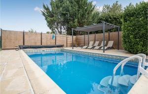 Maisons de vacances Amazing home in Nanclars with Outdoor swimming pool, WiFi and 1 Bedrooms : photos des chambres