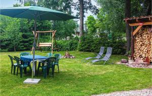 Nice home in Zalewo with 2 Bedrooms WiFi and Jacuzzi