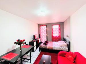 Appartements Le Red Escape a 15min du centre avec parking prive gratuit : photos des chambres