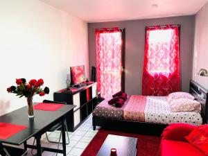 Appartements Le Red Escape a 15min du centre avec parking prive gratuit : photos des chambres