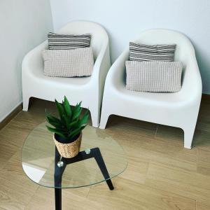 La Roca Chica first line beach Bajondillo Nice & cosy studio apartment