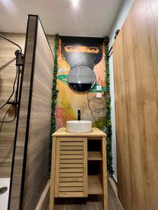 Appartements Capsule Safari - Jacuzzi - Nintendo Switch - Netflix & Home cinema - Pouf geant - Filet suspendu : photos des chambres