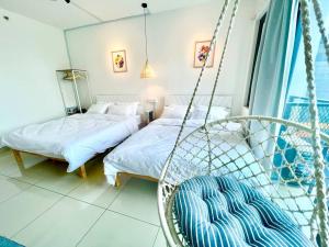 C 1-5 Pax Cozy home Studio 3Bed WIFI&TV Trefoil Setia Alam SCCC