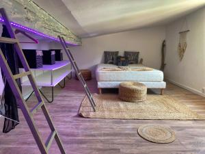 Villas The Loft Factory 4 Chambres Vue Garonne + Jardin : photos des chambres