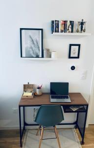 Résidence Eden, T2 Confort, à 10 mins du centre de Paris, Parking