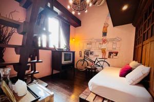 Suite Áp mái Giường cỡ Queen (Queen Loft Suite)