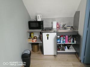 Appartements Studio grand lit 160 tout equipe wifi : Appartement 1 Chambre