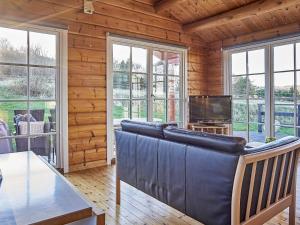 Panoramic Log Cabin in Sandvig-By Traum