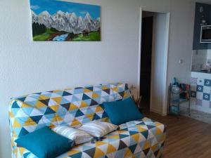 Pied des pistes, 2 pièces pour 5 pers, balcon, vue vallée - FR-1-557-124