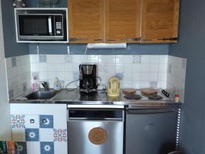 Pied des pistes, 2 pièces pour 5 pers, balcon, vue vallée - FR-1-557-124