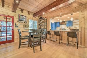 Waterfront Echo Lake Cabin with Deck, Mtn Views