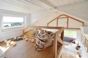 Widok na Dadaj domki Tiny House
