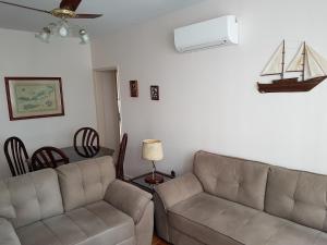 Apartamento em frente a Praia do Embaré - Santos