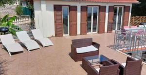 Villas EDEN CAP : A delightful villa lodges 11 adults just one km away from Monte Carlo station : photos des chambres