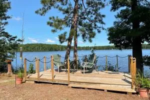 Pine Ridge Resort Cabin on Bass Lake with Dock! - Interlochen