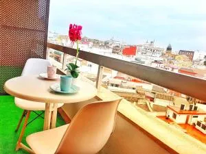 Panorama Córdoba Center, baño compartido - Alcaracejos