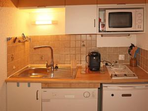 Studio familial avec accès direct aux pistes, balcon sud, 4 pers, centre station, Les Orres - FR-1-322-493