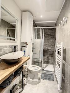 Appartements STUDIO GARE AMIENS TOUT EQUIPE NETFLIX WIFI 2PERS : photos des chambres