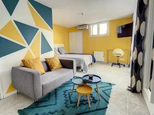 SUPERBE STUDIO HYPER CENTRE TOUT ÉQUIPÉ WIFI NETFLIX 2PERS