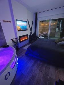 Appartements Loft and Studio and Love Room : Suite avec Jacuzzi - Non remboursable