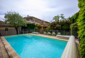 Villas Maison du bonheur 10pers Piscine Privee et Chauffee : photos des chambres