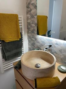 Maisons de vacances Un logement cosy proche des Ports : photos des chambres