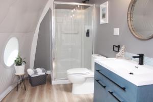 Geodome water view stay on Grand Manan Island