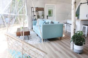 Geodome water view stay on Grand Manan Island