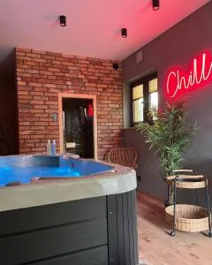 Pogodna Zagroda-Dom na Kaszubach & Strefa Spa - 科希切日纳