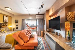 Edificio Setin Republica Downtown - Apto Charmoso para 4 Pessoas com Piscina e Academia by Okaeri Home Apartments