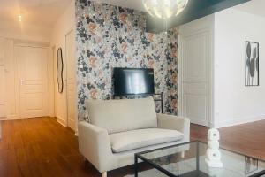 Appartements The GARDENIA charming apartment in the heart of historic town of Amboise : photos des chambres