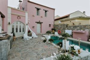 Listen to Nature in a Renovated Traditional Hilltop Villa Liodosifis with Heated Pool