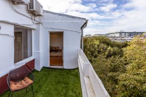 Spacious Loft with one bedroom and a big terrace