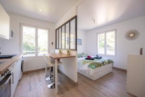 Bord de mer, charmant studio entièrement équipé