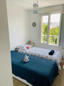 Appartement familial, 2 ch., balcon + parking