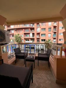 Luxury apartment in the heart of Gueliz , Wifi, Pool